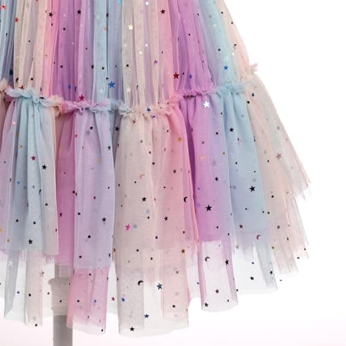 Confetti Stars Birthday Princess Dress for Toddler Girls