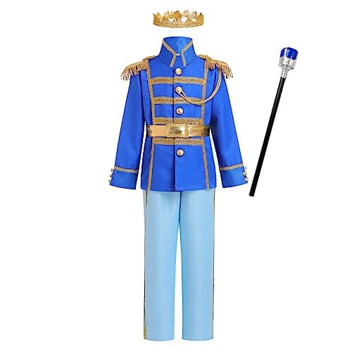 Boys Prince Charming Costume for Halloween and Birthday Parties