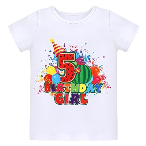 Melon Birthday Shirt for Girls and Boys - 1st to 5th Birthday