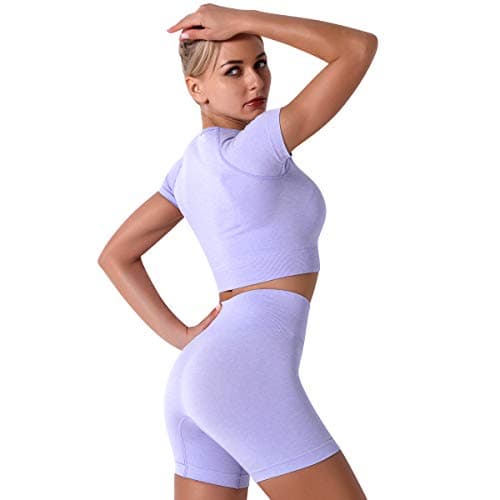 IDOPIP Women's Workout Set: Yoga Outfit + Sports Bra + Leggings
