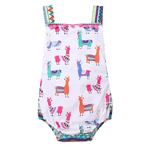 Baby Girls Lace Romper Dress - 1st Birthday Outfit