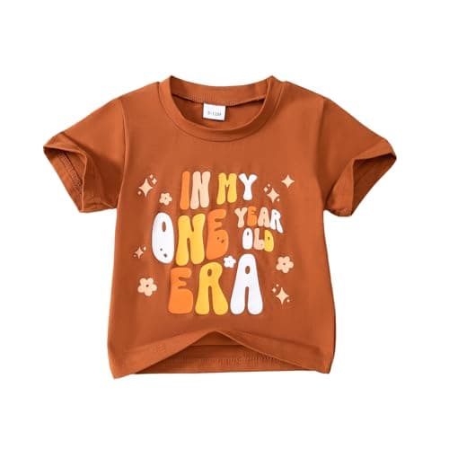 TinyPainter Baby Girl First Birthday Outfit 1st Birthday Top My One-Year-Old Era