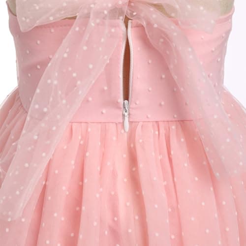 Boho Swiss Dot Dress for Toddler Girls