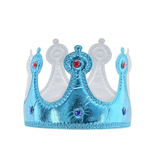 King Costume with Cloak Crown Scepter for Boys' Halloween Cosplay