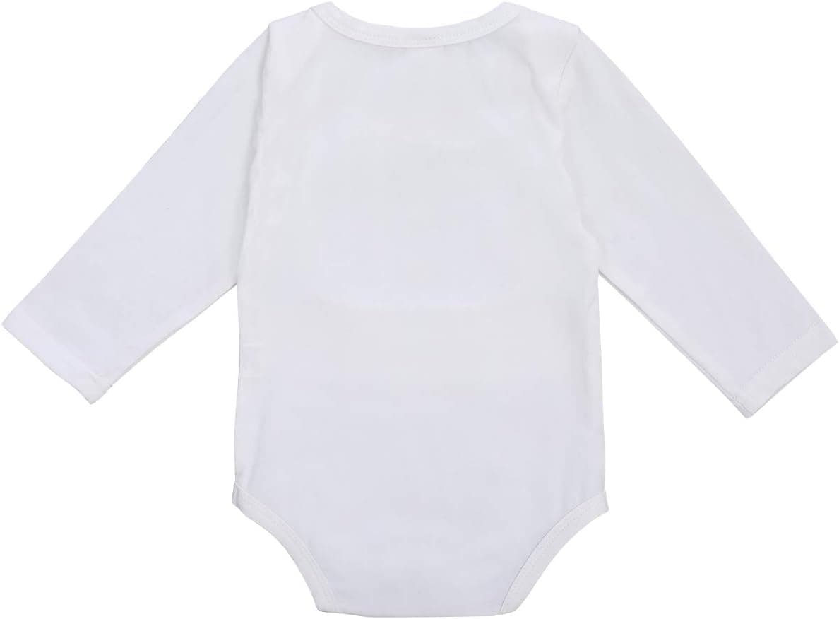 Baby Boys Baptism Christening Outfit Bowtie Romper Suspenders Pants Wedding Party Tuxedo Suit Ring Bearer Clothes Set