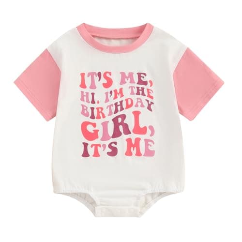 Kayotuas Baby Boy Girl Half/1st Birthday Outfit Romper