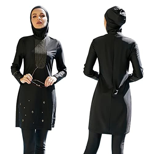 IMEKIS Women's Modest Muslim Burkini Swimwear
