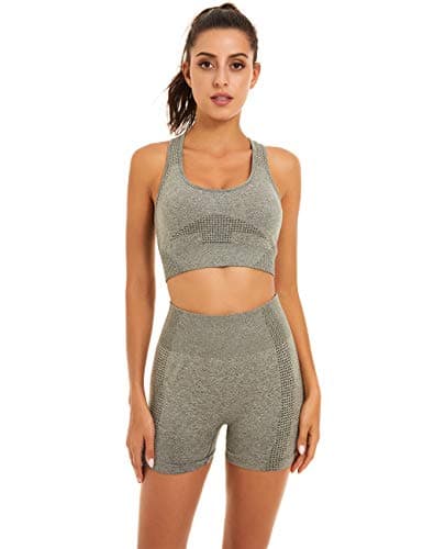 Toplook Women's Seamless Yoga Workout Outfit