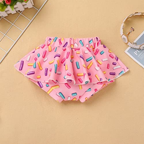 Baby Girls 1st Birthday Sunflower Peach Outfit Set