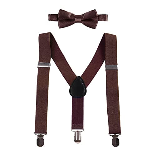 Baby Boys Suspenders and Bow Tie Set