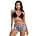 Black Rave Top for Women: Black Fluffy Tops Bikini Bra Fur Crop Top Halter Bandage Camisole Rave Outfit for Women Festivals Sexy Halloween Cowgirl Costume Cosplay Lingerie Dance Clubwear Black