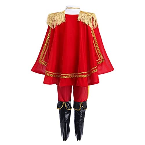 ODIZLI Prince Charming Costume for Kids Boys - Halloween Carnival Dress Up Suit