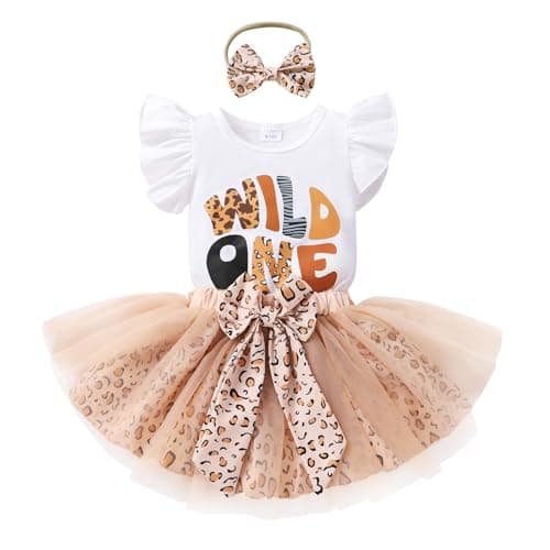 YOUNGER TREE Newborn Girls' 1st Birthday Shiny Sequin Tutu Dress