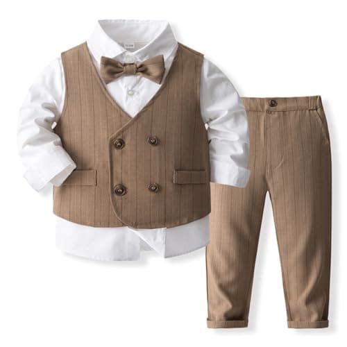 Toddler Christmas Christening Outfit Gentleman Suit