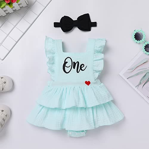 IMEKIS Berry Melon Boho Romper Outfit for 1st Birthday Summer Photoshoot