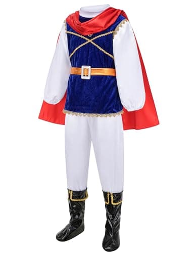 GZ-LAOPAITOU Boys Prince Charming Costume for Birthday and Halloween Cosplay