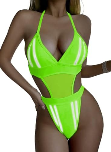 EVELUST Neon Bodysuit & Jumpsuit for EDC Festival Women