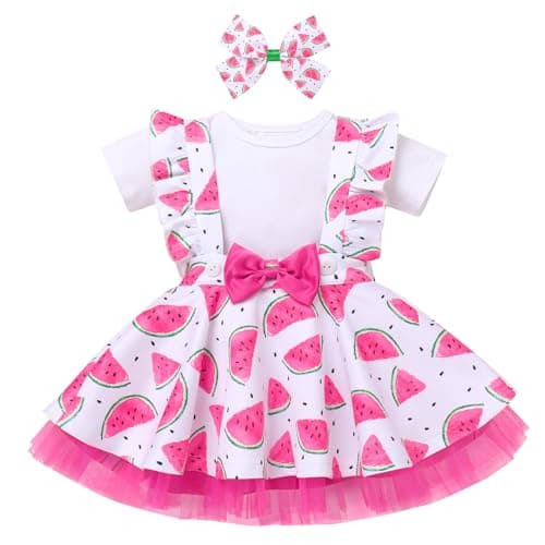 Toddler Baby Girls Mouse Birthday Outfit