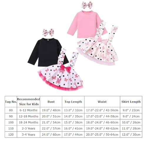 Toddler Baby Girls Mouse Birthday Outfit