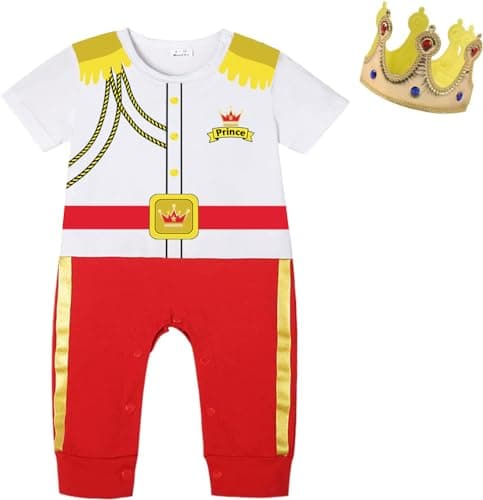 Charming Prince & Halloween Vampire Bats Cosplay Costumes for Baby Boys & Girls
