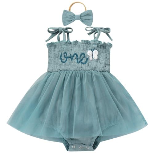 Baby Girl Strawberry Birthday Outfit: Boho Romper Dress with Headband for Summer Cake Smash Photoshoot