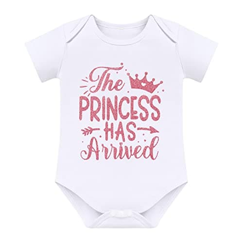 Newborn Baby Girls Princess Romper + Tutu Skirt + Flower Headband Shiny Clothes Set for Photo Shoot by IMEKIS
