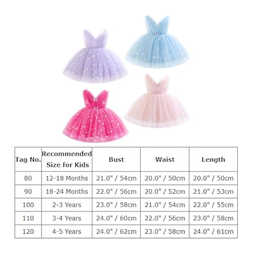Butterfly Birthday Dress for Toddler Girls