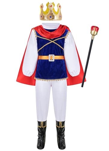 GZ-LAOPAITOU Boys Prince Charming Costume for Birthday and Halloween Cosplay
