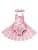 Baby Girls 1st Birthday Outfit Lace Romper Princess Tutu Dress Headband Cake Smash Clothes for Photo Shoot 2Pcs Sets