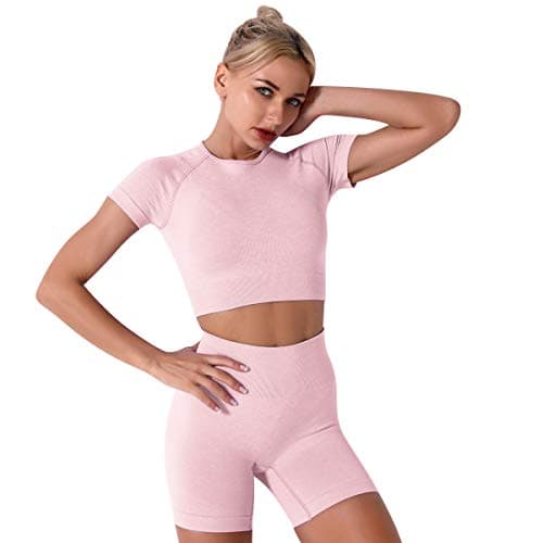 IDOPIP Women's Workout Set: Yoga Outfit + Sports Bra + Leggings