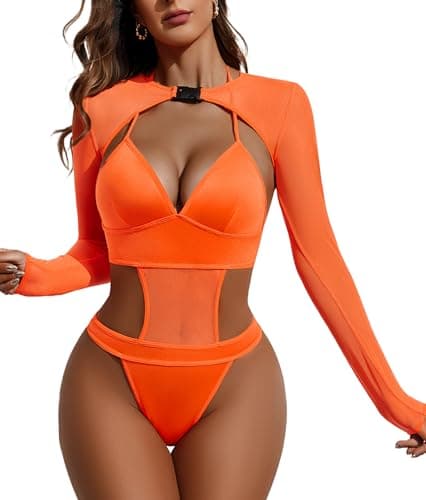 Avidlove Women's Festival Sexy Lingerie Bodysuit Set
