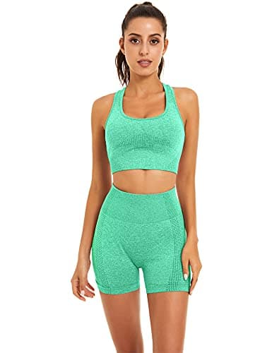 Toplook Women's Seamless Yoga Workout Outfit