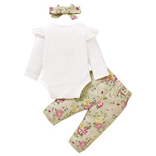 Newborn Baby Girls 3PCS Clothes Set