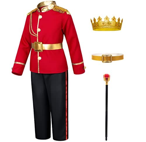 Prince Charming Costume for Kids Boys 4-10 Years