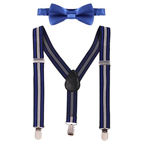 Baby Boys Suspenders and Bow Tie Set