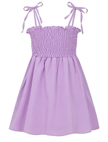 Vieille Princess Floral Summer Sundress for Toddler Girls 1-6 Years