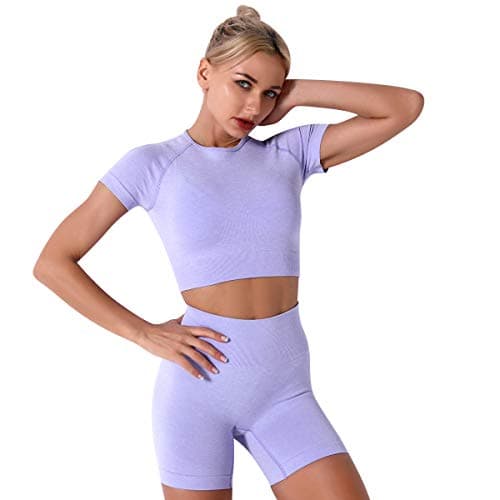 IDOPIP Women's Workout Set: Yoga Outfit + Sports Bra + Leggings