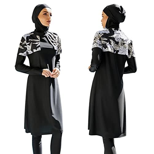 IMEKIS Women's Modest Muslim Burkini Swimwear