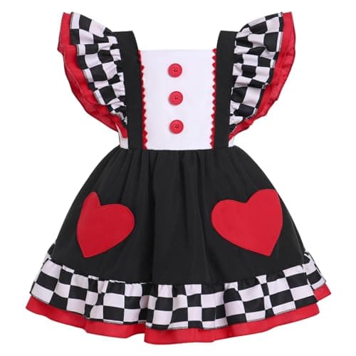 IMEKIS Toddler Halloween Princess Costume for Girls 1-6T