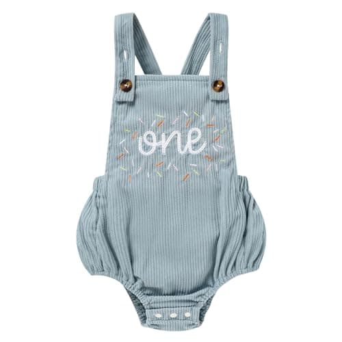 Sinhoon Baby Boys' & Girls' 1st Birthday Romper