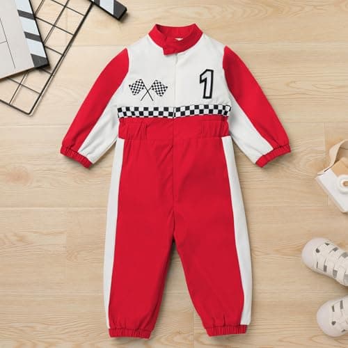 Baby 1st and 2nd Birthday Outfit for Boy or Girl: Jumpsuit for Cake Smash Photo Shoot
