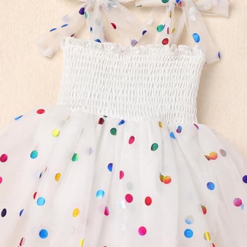 Baby Girl Strawberry Birthday Outfit: Boho Romper Dress with Headband for Summer Cake Smash Photoshoot