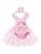 Baby Girls 1st Birthday Outfit Lace Romper Princess Tutu Dress Headband Cake Smash Clothes for Photo Shoot 2Pcs Sets