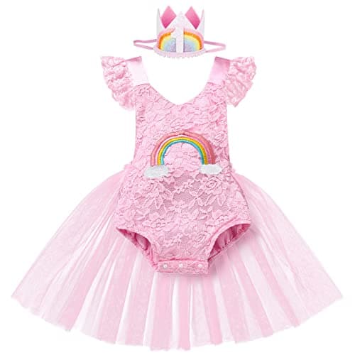 Baby Girl 1st Birthday Princess Outfit