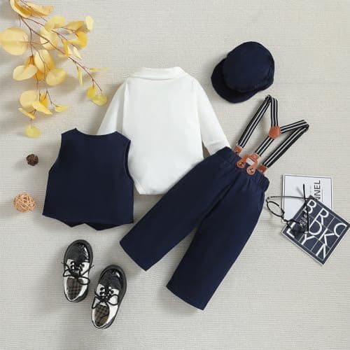 Baby Boys Christening Outfit Set