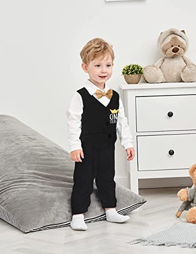 Mr One-derful Baby Boy Birthday Outfit