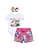 Toddler Baby Girls Melon Birthday Outfit Rainbow Romper Shirt + Shiny Shorts + Headband Kids Cake Smash Clothes 1-5T