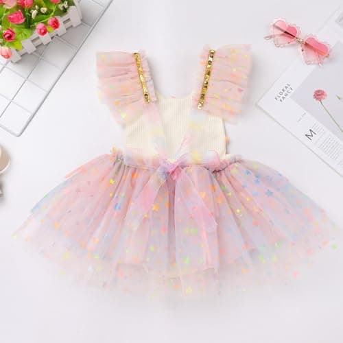 Toddler Baby Girl 1st Birthday Princess Dress