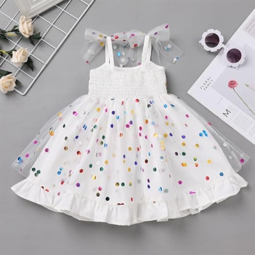 Confetti Birthday Dress for Toddler Girls
