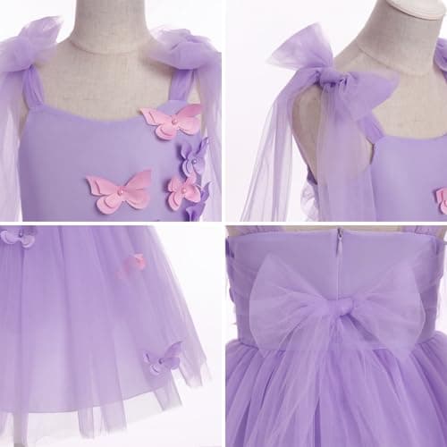 IBTOM CASTLE Backless Maxi Gown for Flower Girls and Bridesmaids